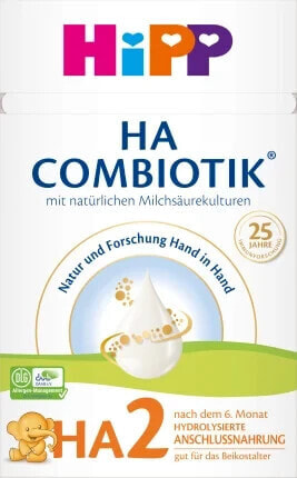 Folgemilch HA2 Combiotik nach dem 6.Monat, 600 g