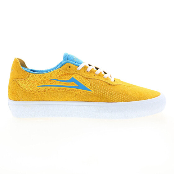 Lakai Essex MS2220263A00 Mens Yellow Suede Skate Inspired Sneakers Shoes