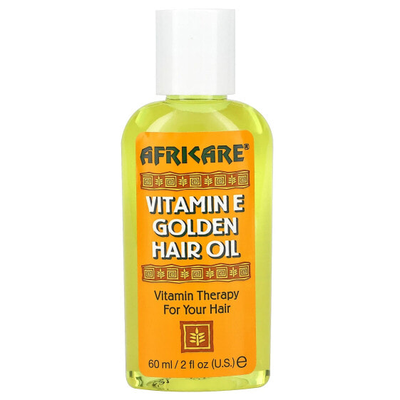 Cococare, Africare, золотистое масло для волос с витамином Е, 60 мл (2 жидк. унции)