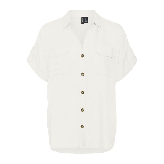 VERO MODA Bumpy Short Sleeve Shirt