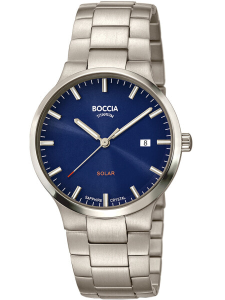 Часы Boccia Solar Titanium 39mm