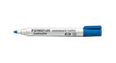 Маркер синий STAEDTLER 351 B 1 шт - острие косообразное - голубой - белый - полипропилен (ПП)