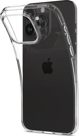 Spigen Crystal Flex, crystal clear - Etui do iPhone 15 Pro