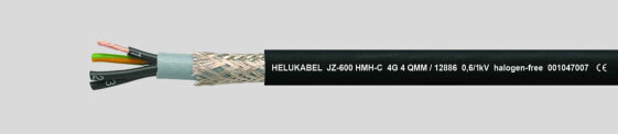 Helukabel JZ-600 HMH-C - Low voltage cable - Black - Cooper - 4 G 1 - 76 kg/km - DIN VDE 0482-332-3-24 - DIN EN 60332-3-24 - IEC 60332-3-24 - DIN VDE 0482-332-1-2 - DIN EN 60332-1-2,...