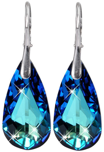 Stunning Drop Bermuda Blue earrings
