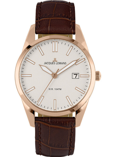 Наручные часы Jacques Lemans London automatic chronograph 44mm 10ATM