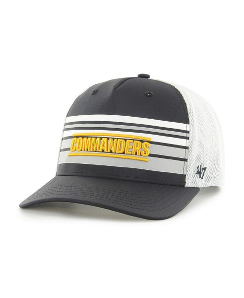 Men's Black, White Washington Commanders Altitude MVP Trucker Snapback Hat
