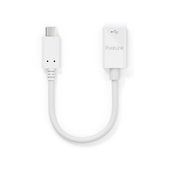 PureLink IS230, 0.1 m, USB C, USB A, White