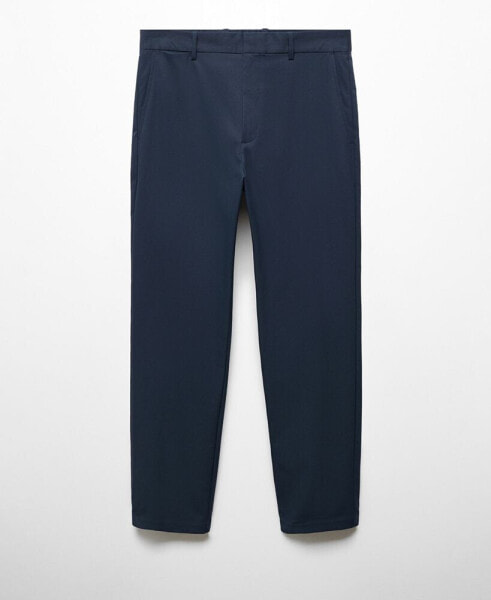 Men's Slim Fit Technical Fabric Pants