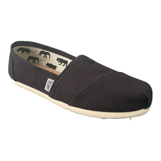 TOMS Women's Classic Slip-On Casual Canvas Flat Shoes