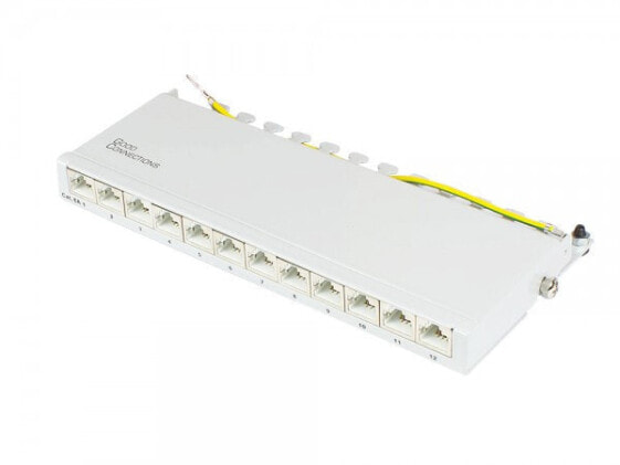 Good Connections GC-N0120 - 10 Gigabit Ethernet - RJ45 - Cat6a - 22/26 - Grey - Steel
