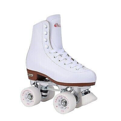 Роликовые коньки женские Chicago Deluxe Leather Rink Skates - 8