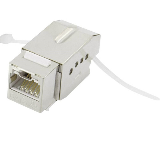 Renkforce RF-4848597 - Flat - White - RJ-45 - Female - 22/26 - 500 MHz