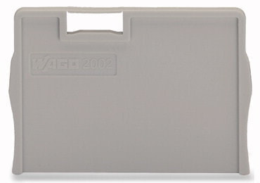 Разъем и переходник Wago 2002-1293 - планка разъединения 2 мм серого цвета