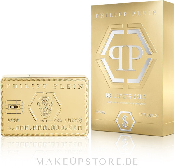 Philipp Plein No Limits Gold - Eau de Parfum 50 ml