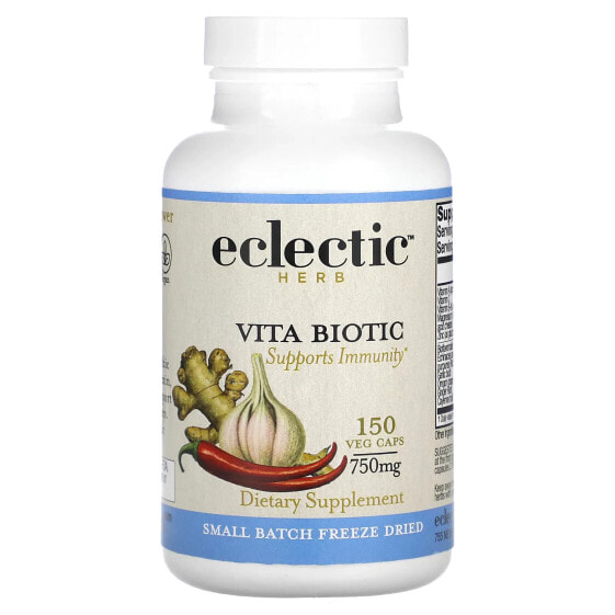 Витаминно-минеральный комплекс Eclectic Institute Vita Biotic, 750 мг, 150 растительных капсул (250 мг в каждой капсуле)