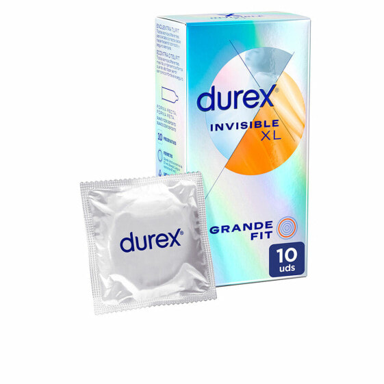 Презервативы Durex Invisible XL 10 штук