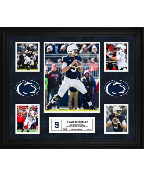 Trace Mcsorley Penn State Nittany Lions Framed 23" x 27" 5-Photo Collage