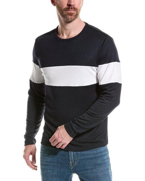 Theory Contrast Rugby Stripe Shirt Men's