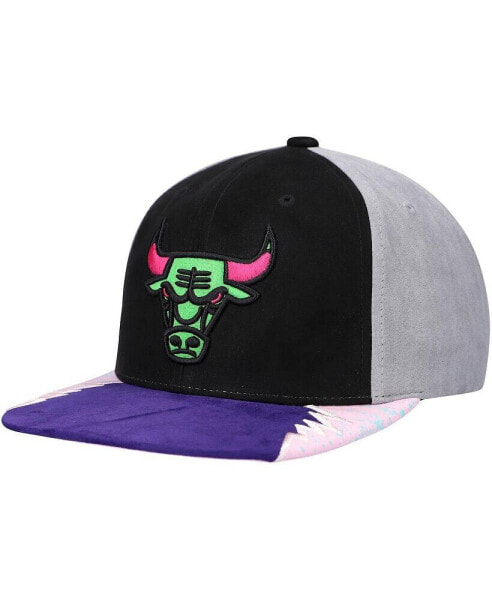 Men's Black, Pink Chicago Bulls Day 5 Snapback Hat