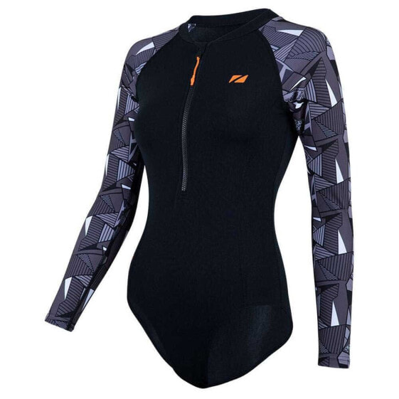 ZONE3 Open Water Swim Renew Long Sleeve Swimsuit