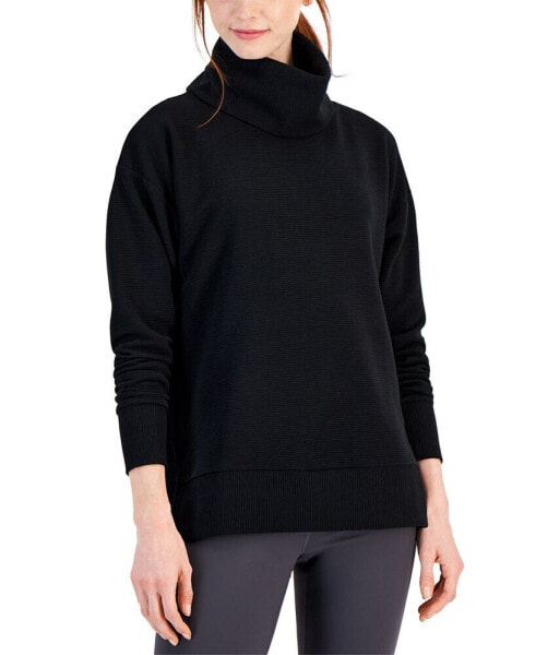 Women's Cowlneck Ottoman Sweater, Created for Macy's