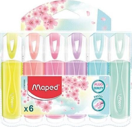 Maped Zakreślacz Fluo Peps pastel 6 kolorów MAPED