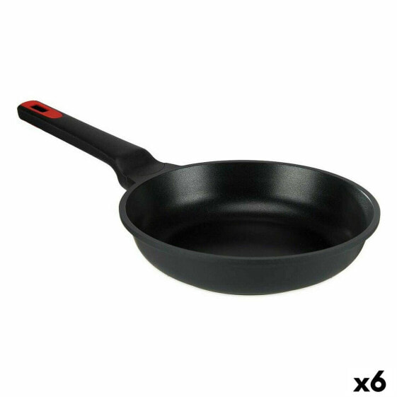 Сковорода для жарки Ø 24 см Чёрный Алюминий (6 штук) Kinvara