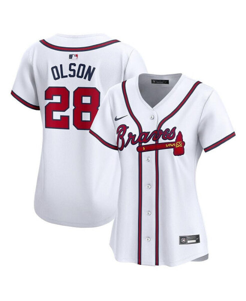 Women's Matt Olson White Atlanta Braves Home Limited Player Jersey