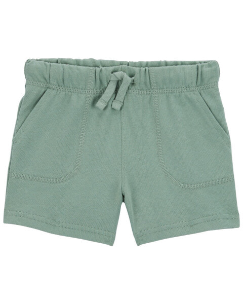 Toddler Pull-On Cotton Shorts 4T