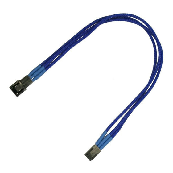 Nanoxia 900200017 кабельный разъем/переходник 3-pin molex Синий