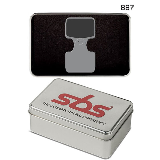 Тормозные колодки SBS P887-DS1 Silver