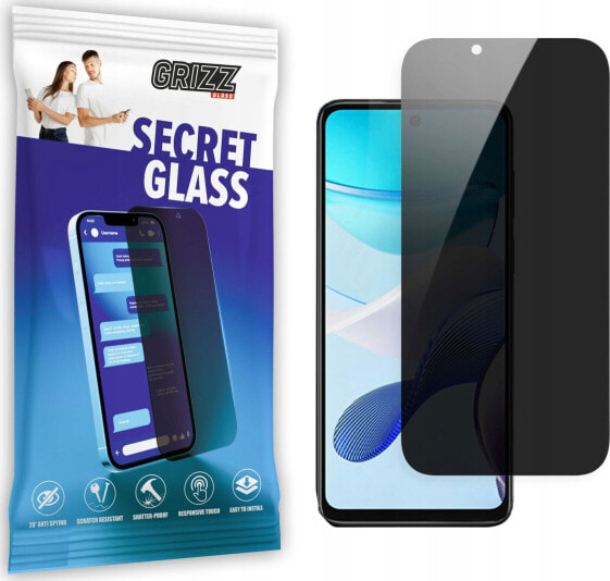 GrizzGlass Szkło prywatyzujące GrizzGlass SecretGlass Motorola Moto G53