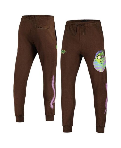 Men's Brown Rick And Morty Morty Jogger Pants