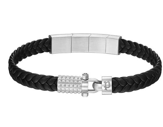 Leather bracelet for men Wrath PEAGB0036601