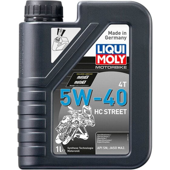 LIQUI MOLY 4T 5W40 HC Street 1L Motor Oil
