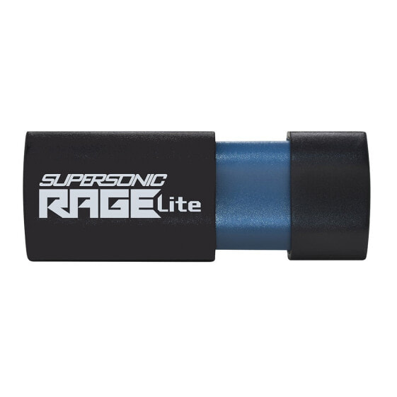 USB флеш-накопитель Patriot Supersonic Rage Lite 32 ГБ USB Type-A 3.2 Gen 1 180 МБ/с Slide черный-синий