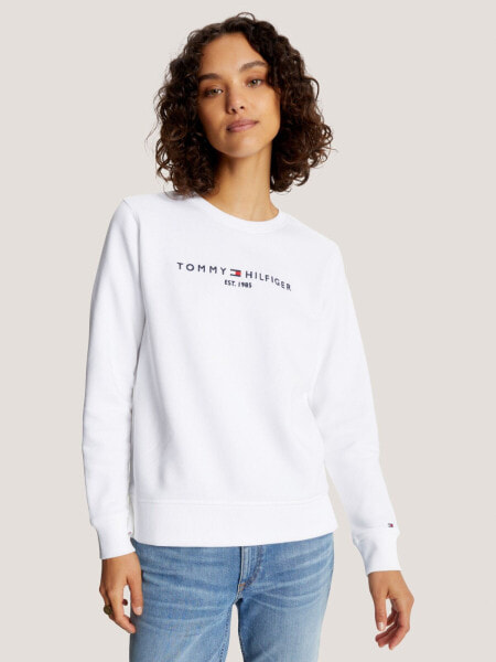 Embroidered Tommy Logo Sweatshirt