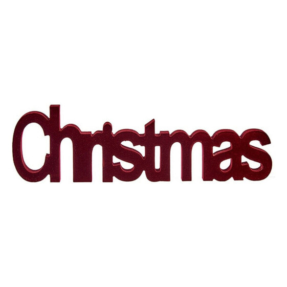 Декоративная фигура Рождество Krist+ Christmas 11 x 2,5 x 36,5 см Красный Дерево