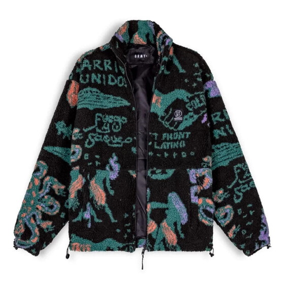 GRIMEY Lost Boys Sherpa jacket