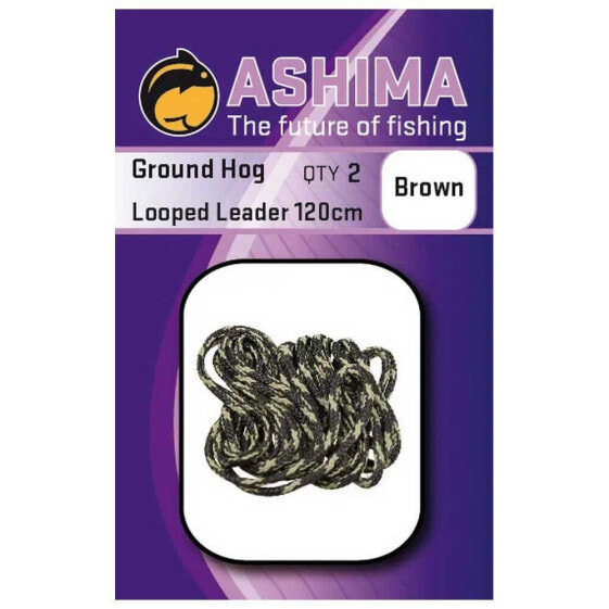 ASHIMA FISHING Ground-Hog 120 cm Leader