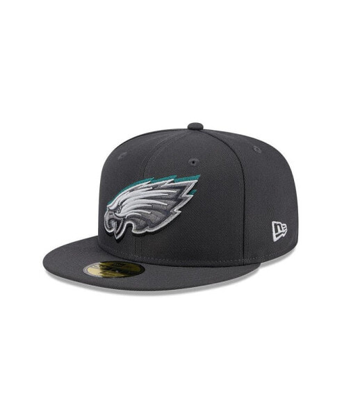 Головной убор New Era для мужчин Philadelphia Eagles 2024 NFL Draft On Stage 59FIFTY