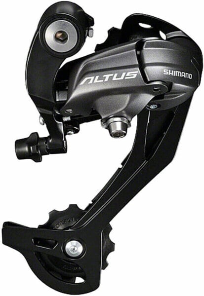 Задний переключатель Shimano Altus RD-M370-SGS - 9 скоростей, длинная клетка, черный