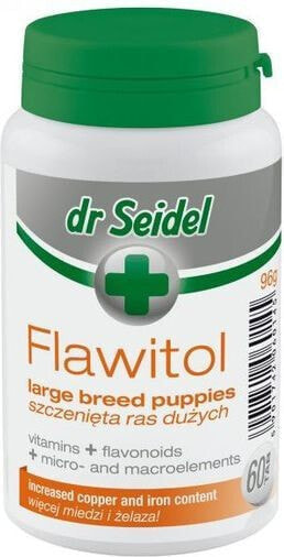 Витамины Dr Seidel Flawitol 60 таб. для щенков крупных пород
