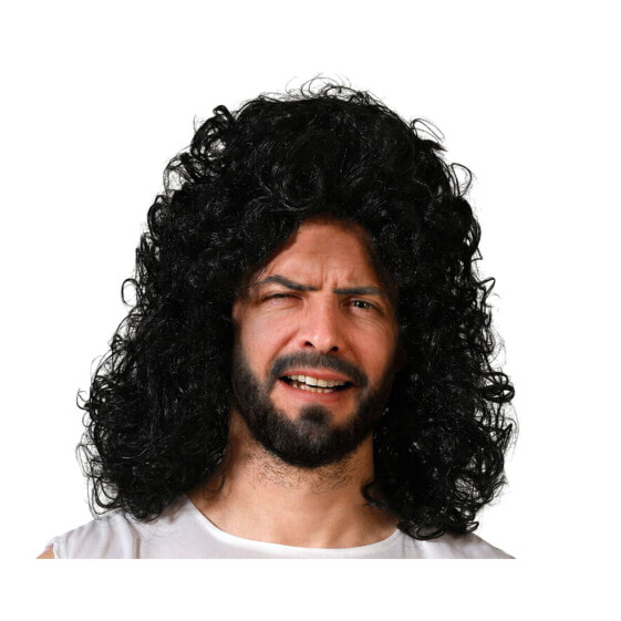 Костюм карнавальный Shico Парик с вьющимися волосами Чёрный