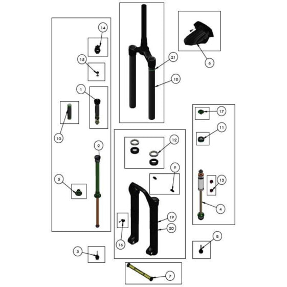 Амортизатор DVO Onyx Sc Bladder Kit