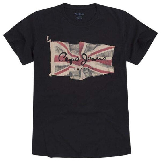 PEPE JEANS Flag Logo short sleeve T-shirt