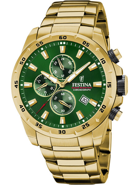 Festina F20541/3 Sport Chronograph Mens Watch 45mm 10ATM