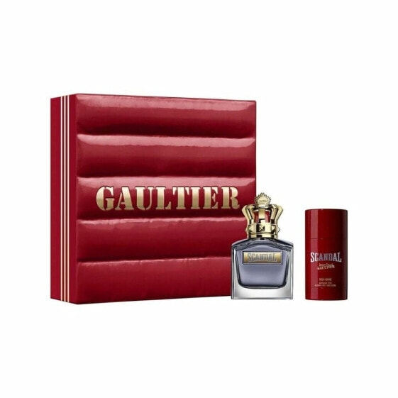 Мужской парфюмерный набор Jean Paul Gaultier EDT Scandal 3 Предметы