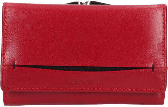 Кошелек Lagen кожаный женский 50752 RED/BLK